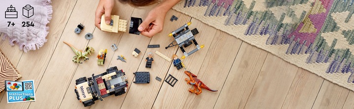 Immagine prodotto LEGO Trasporto Pyroraptor & Dilophosaurus (76951, LEGO Jurassic World, Set LEGO rari)
