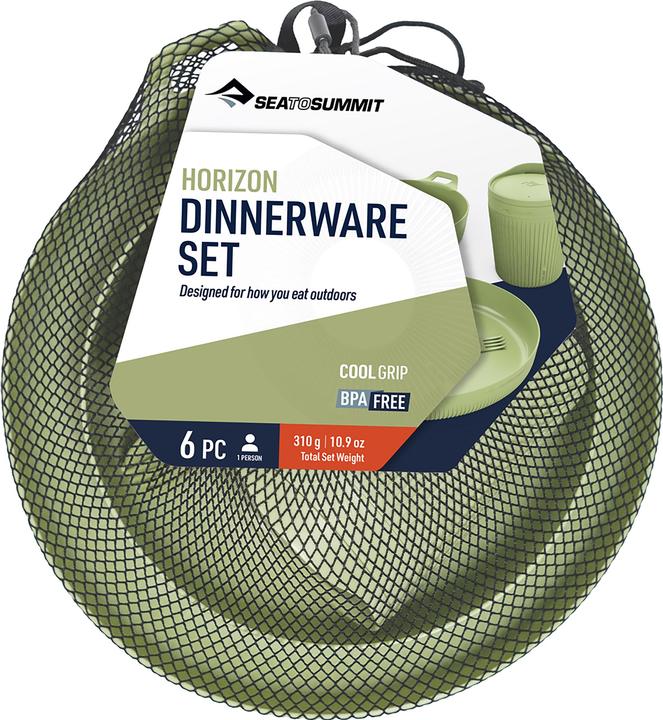 Actual product image Sea To Summit Horizon Dinner Set (6 Pce) Tarra.
