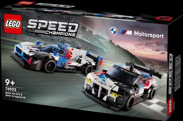 Image du produit LEGO BMW M4 GT3 & BMW M Hybrid V8 de course (76922, LEGO Speed Champions)