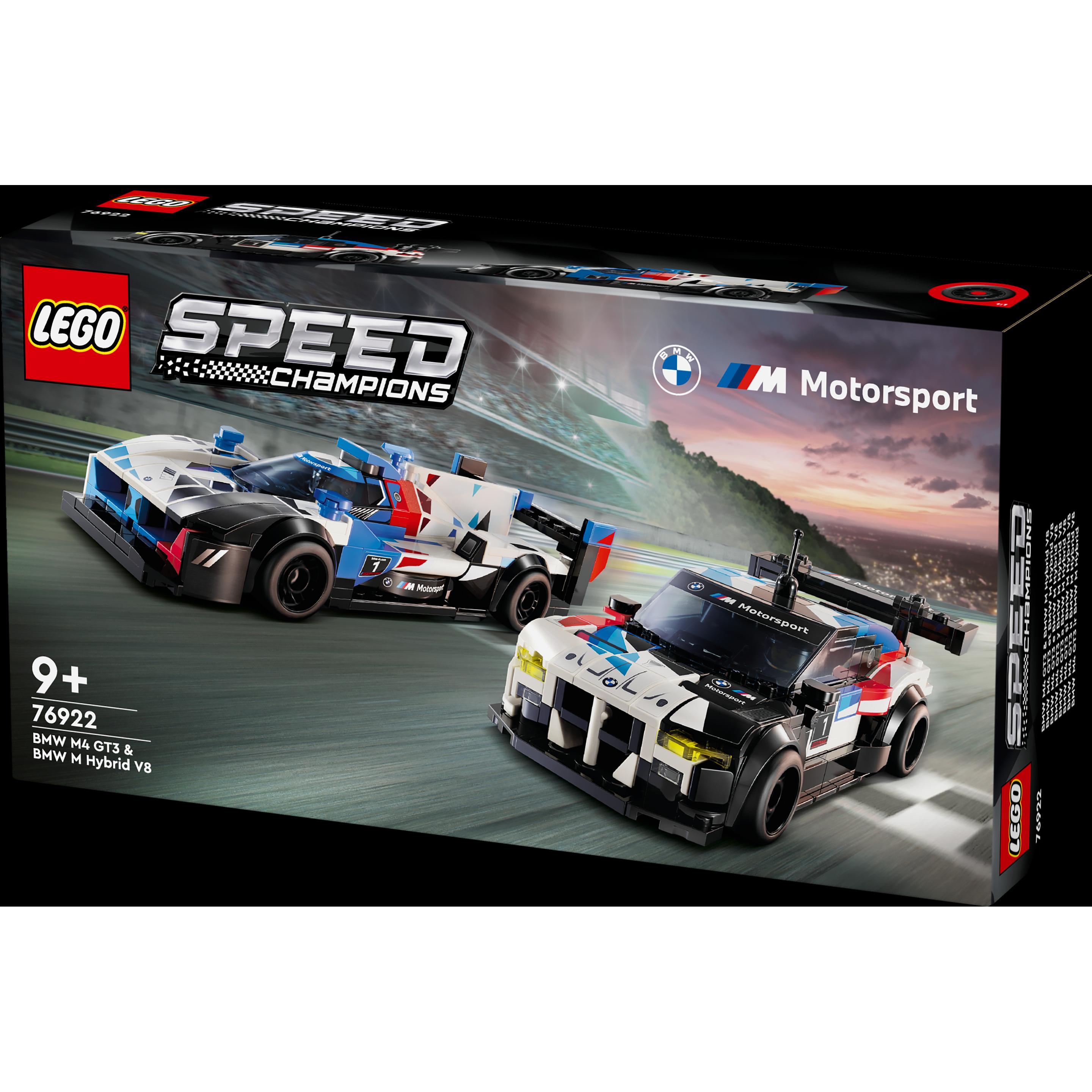 Thumbnail - LEGO BMW M4 GT3 & BMW M Hybrid V8 Rennwagen (76922, LEGO Speed Champions)