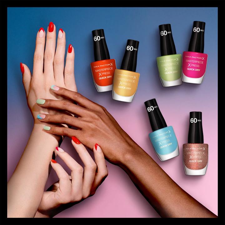 Produktbild Max Factor Masterpiece Xpress Quick Dry Nail Polish 8 ml 590 Key Lime (Nº 590 Key Lime, Farblack)