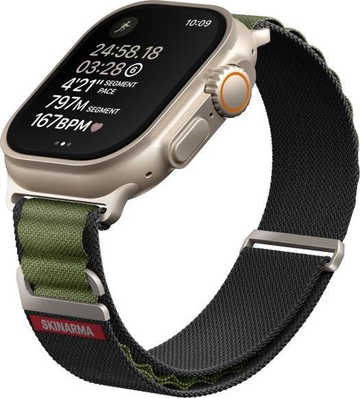 Produktbild Skinarma Band Kobu Apple Watch Ultra 49/45/44mm olive (Silikon)