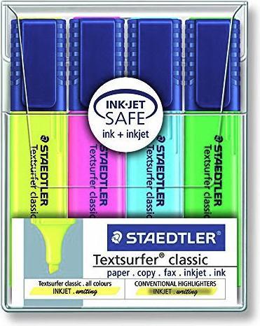 Actual product image Staedtler Highlighter Textsurfer Promo 4pcs box (4x)