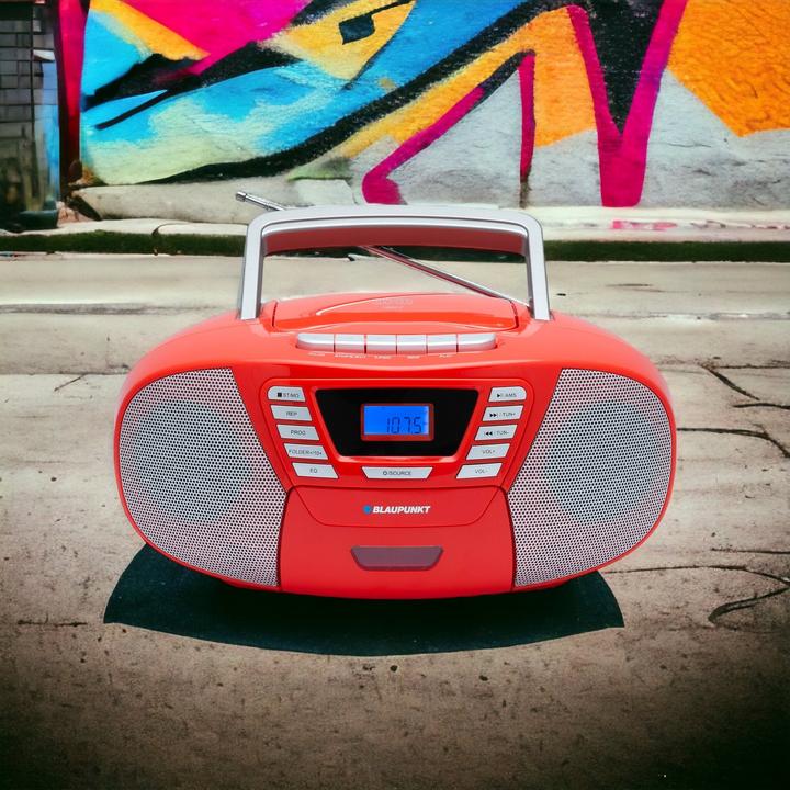 Actual product image Blaupunkt Boombox With CD Player For Children | B 120 (FM, PLL, Bluetooth)