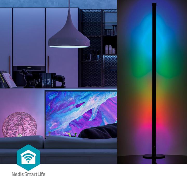 Image du produit Nedis SmartLife Mood lamp Wi-Fi, 10W - Noir (180 lm)