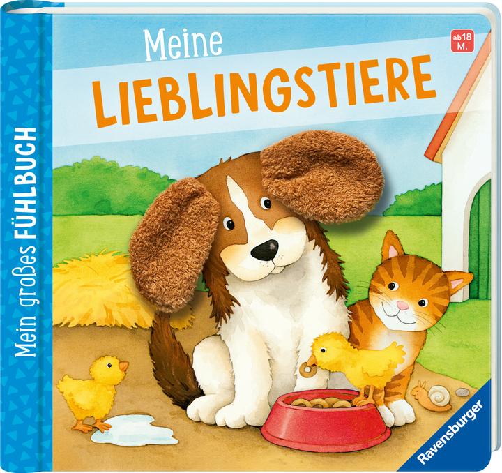Ravensburger Mein grosses Fühlbuch: Meine Lieblingstiere (German)