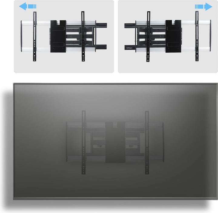 Image du produit StarTech Ultra-Slim TV Wall Mount. Nms Ns Wall (Mur, 45 kg, 32" - 65")