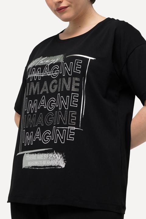 Actual product image Ulla Popken IMAGINE Short Sleeve Graphic Tee (46, 48)