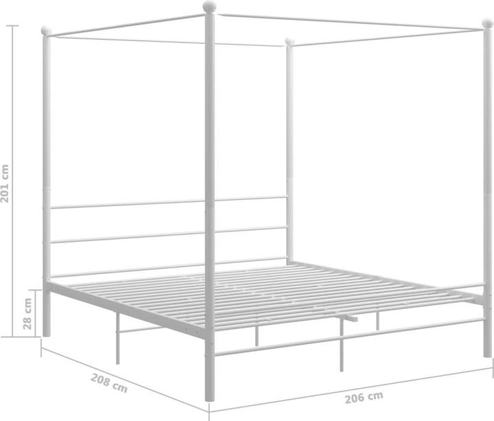 Image du produit vidaXL Bettrahmen (200 x 200 cm)