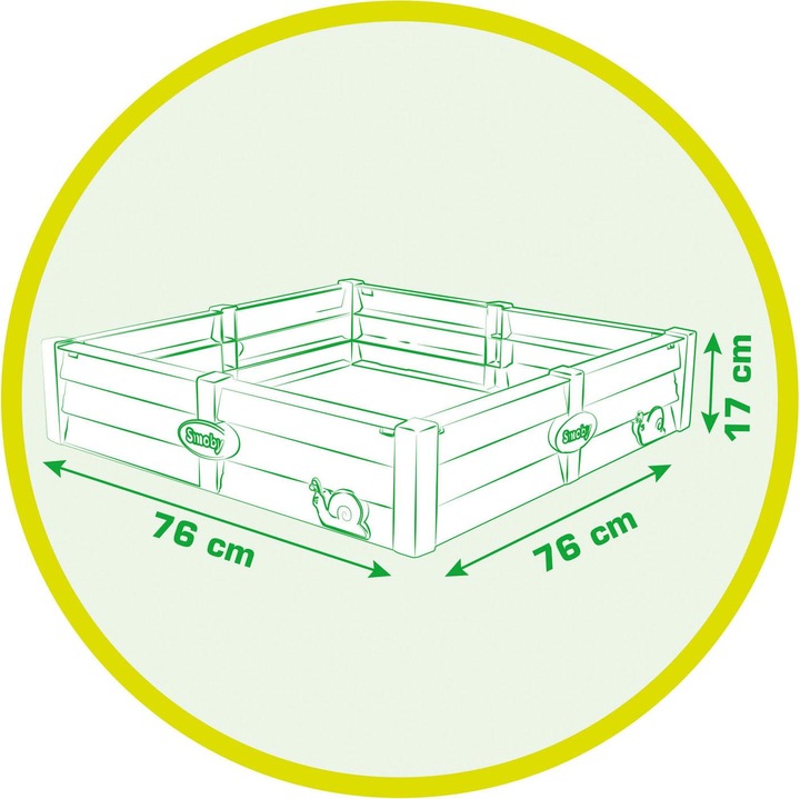 Immagine prodotto Smoby Giardino quadrato 2 in 1