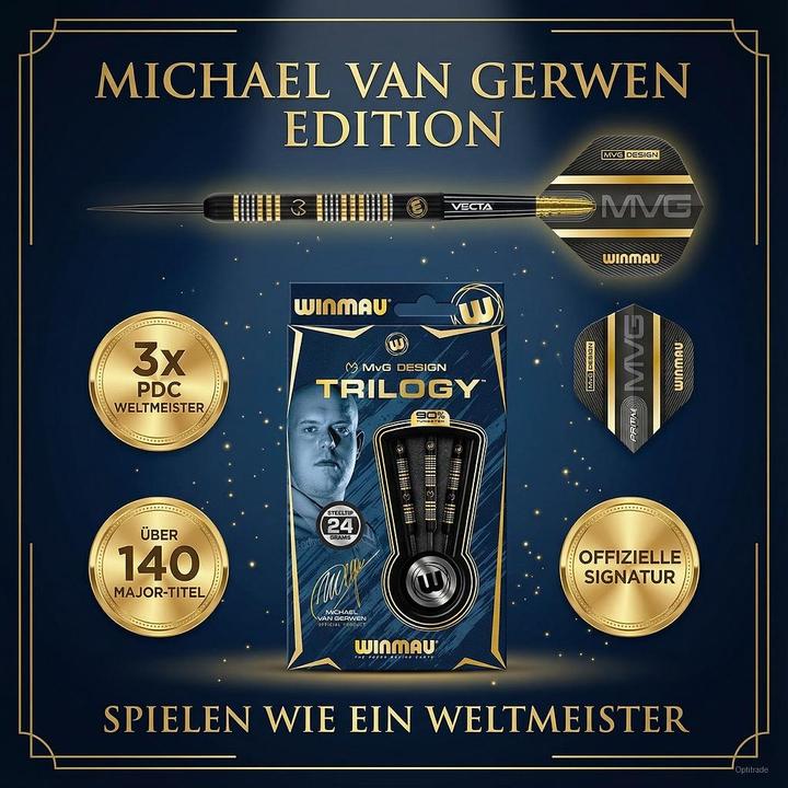 Produktbild Winmau Steel Tip MvG Trilogy (24 g)