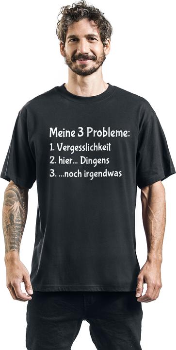 Produktbild Gaming-Sprüche Meine 3 Probleme (L)