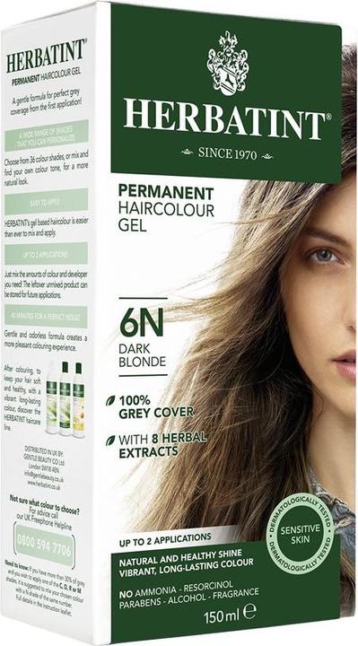 Herbatint Gel de coloration capillaire (6N Blond foncé)