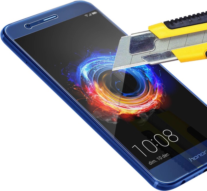Produktbild Avizar Kristallklare Folie, Glas-Displayschutz (1 Stück, Honor 8 Pro)