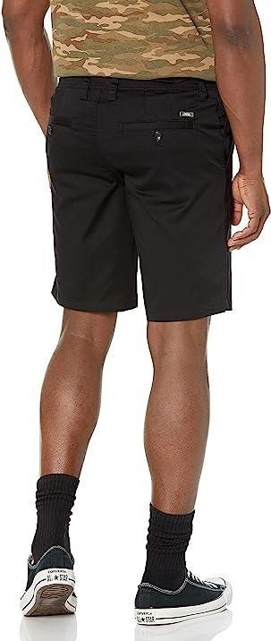 Actual product image Armani Exchange Solid Stretch Twill Casual Shorts (48)