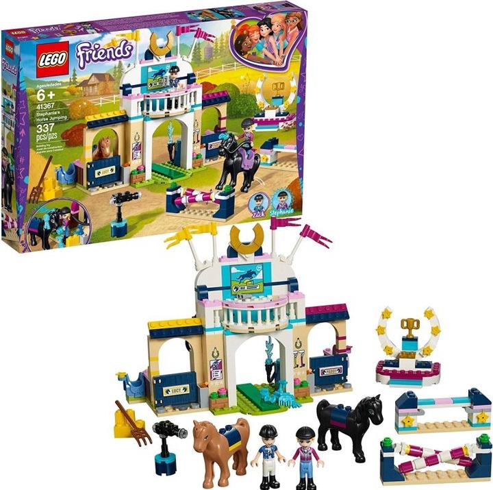 Actual product image LEGO Stephanie's riding tournament (41367, LEGO Friends)
