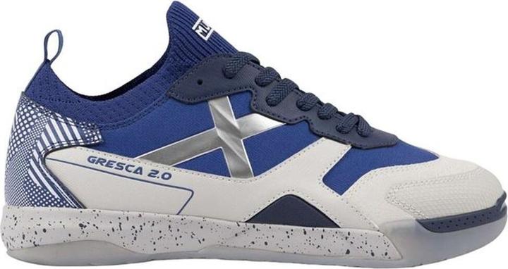 MunichSport Hallenfussballschuhe für Erwachsene Munich Gresca 2.0 08 Blau (44)