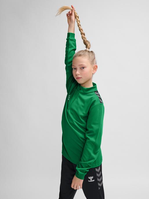 Produktbild hummel Hmlauthentic Half Zip Sweat Kids (116)