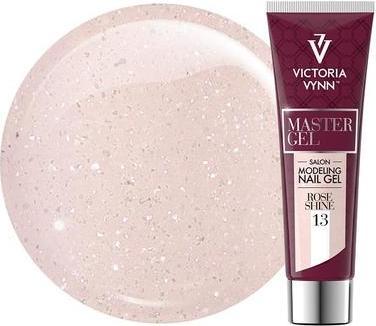 Produktbild Visconti Di Modrone Victoria Vynn Master Gel UV LED Acryl Glitter Gel für Nagelmodellage und Maniküreverlängerung 13 Ros