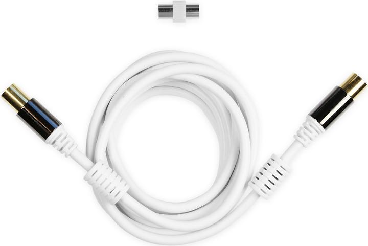 Actual product image Ekon Satellite aerial cable with ferrite core, 90dB (Antenna cable)