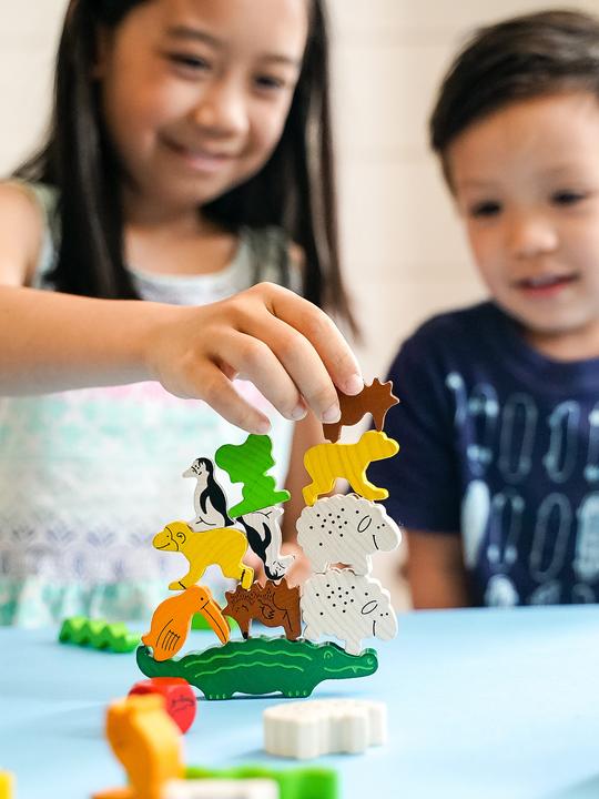 Produktbild Haba Tier auf Tier (Deutsch)