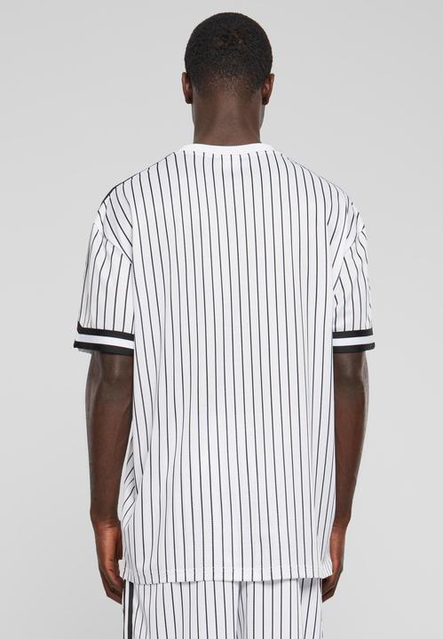 Produktbild Urban Classics Oversized Striped Mesh Tee - 138093 (XXL)