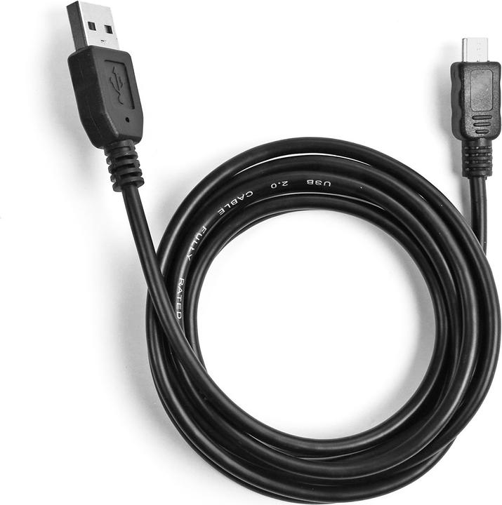 Ekon Câble avec USB mâle de type A et micro-USB mâle (1.80 m, USB 2.0)