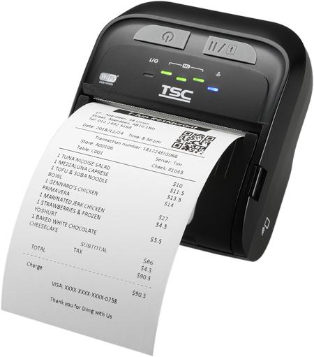 Immagine prodotto TSC Stampante mobile a calore diretto cablata e wireless TDM-30 (USB, Bluetooth, NFC)