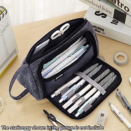 Immagine prodotto Only-Bags.Store Astuccio per matite astuccio per matite per adolescenti di grande capacità per la scuola e l'ufficio