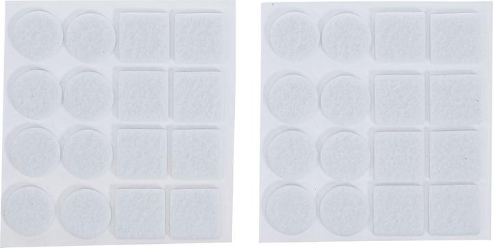 Actual product image BGS Felt glide set (Felt gliders, 32 pcs.)