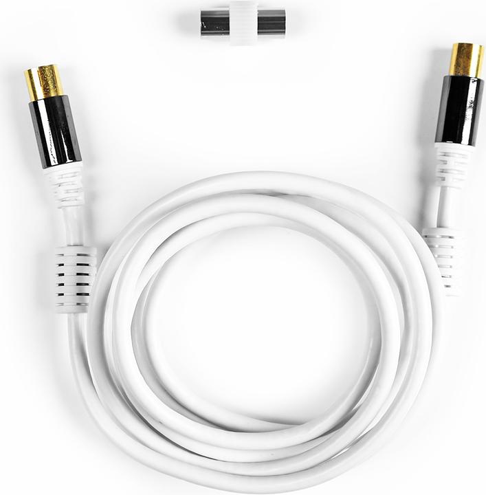 Actual product image Ekon Satellite aerial cable with ferrite core, 90dB (Antenna cable)