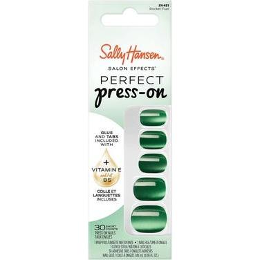 Sally Hansen, Nail art + Unghie finte, Salon Effects Artificial Nails 451 Rocket Fuel 30 Pieces (Unghie artificiali)