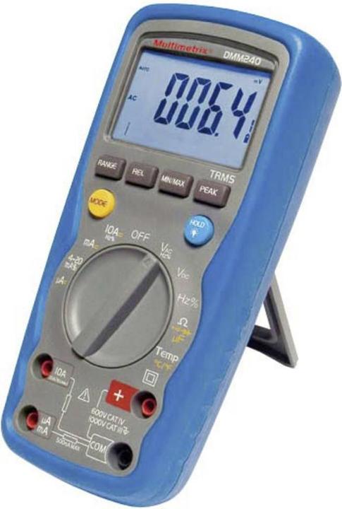 Actual product image Multimetrix Hand Multimeter DMM 240 (CAT III 1000V, CAT IV 600V)