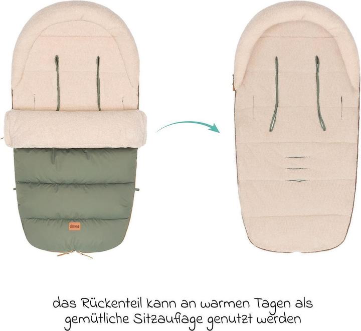 Image du produit Fillikid Fusssack Atlas Teddy