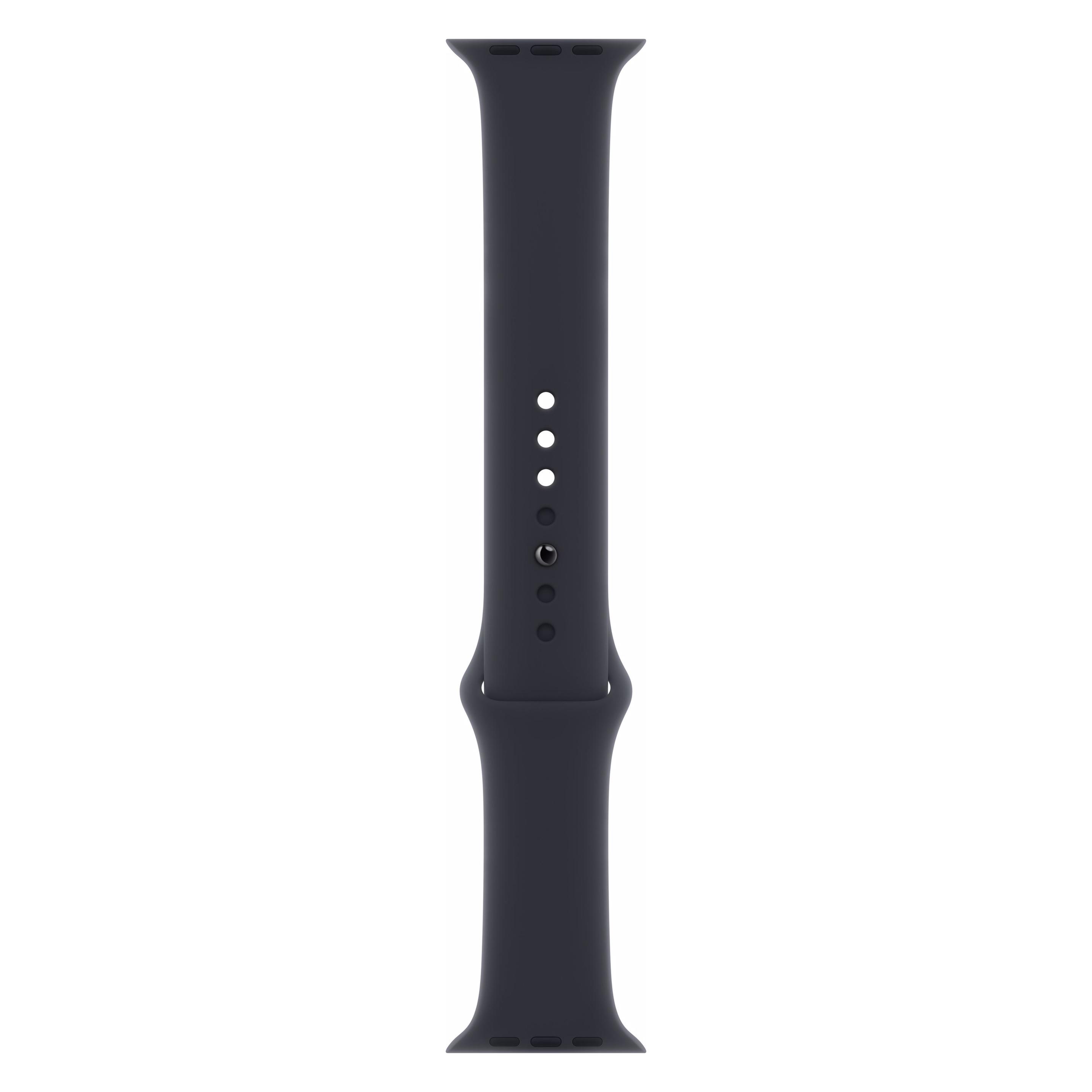 Apple Sport Band (45 mm, Fluoroelastomer), Uhrenarmband, Blau