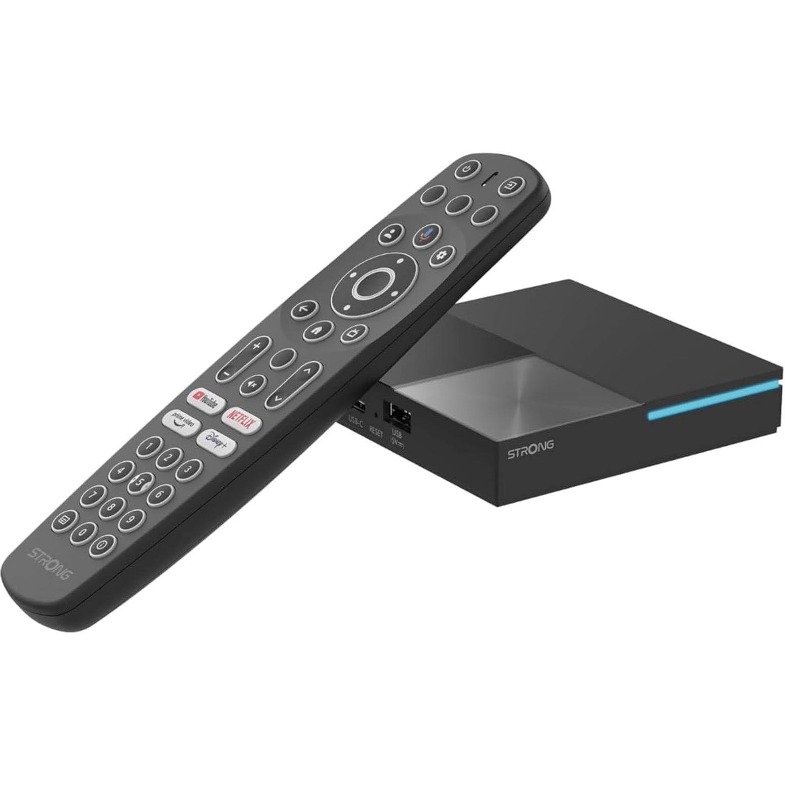 Thumbnail - Strong Leap-S3 Pro (Google Assistant), Streaming Media Player, Schwarz