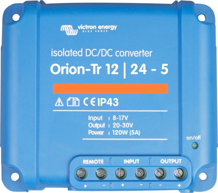 Produktbild Victron Energy VE TR 12/12-18 - DC/DC Konverter, 12,7 V, 18 A (18 A)