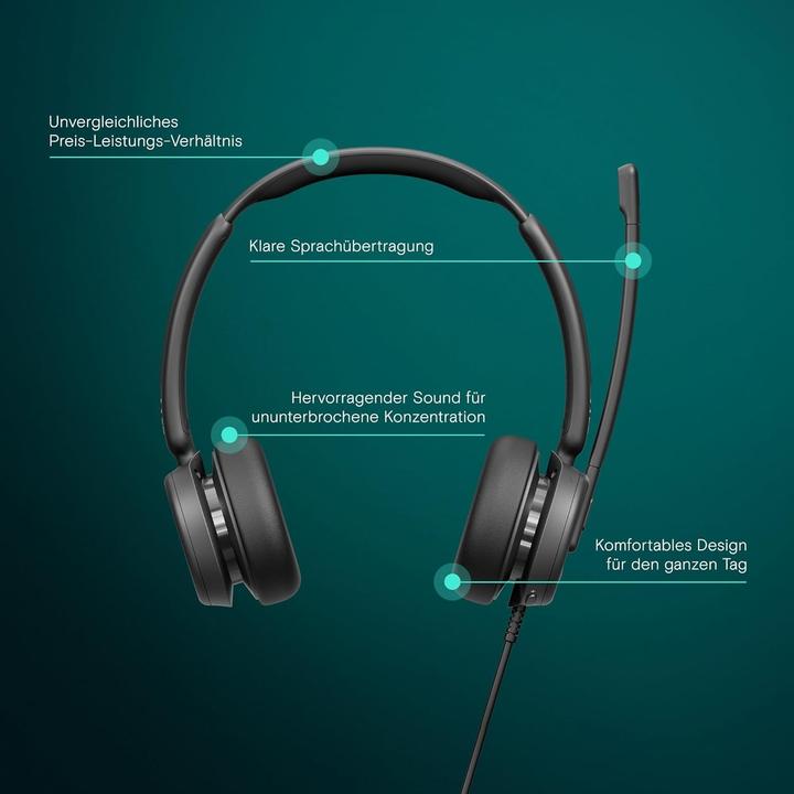 Actual product image EPOS IMPACT 460T MS DUO USB-C (Cable, USB-C, Microsoft teams)