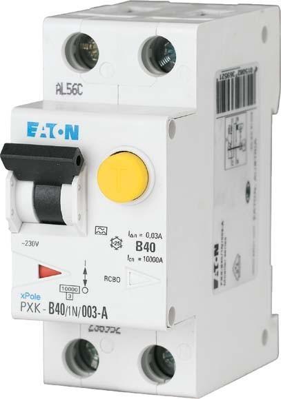 Produktbild Eaton PXK-C40/1N/003-F Fi/LS193541Kombischalter C 40A 1+N 30mA 193541