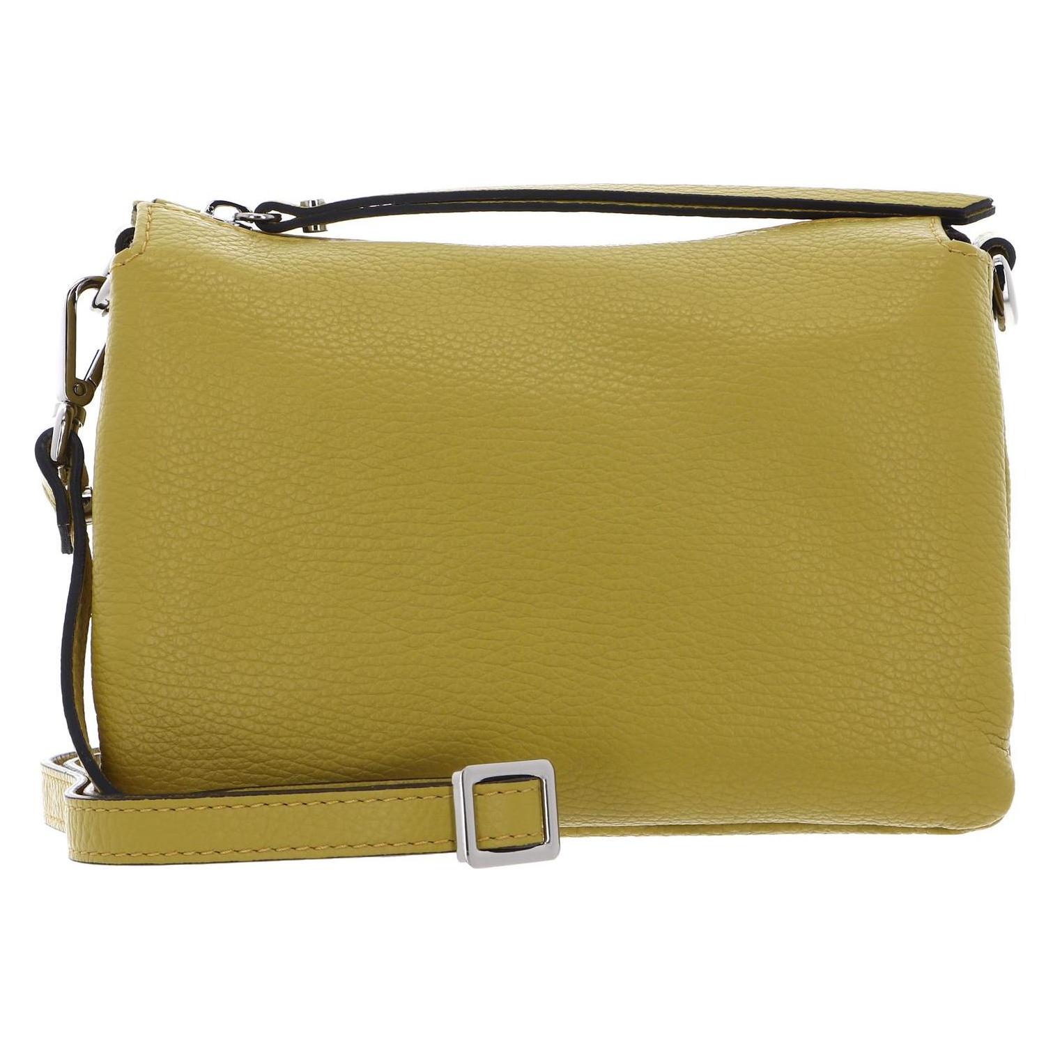 Gianni Chiarini, Damen, Handtasche, Three Crossbody Bag, Gelb