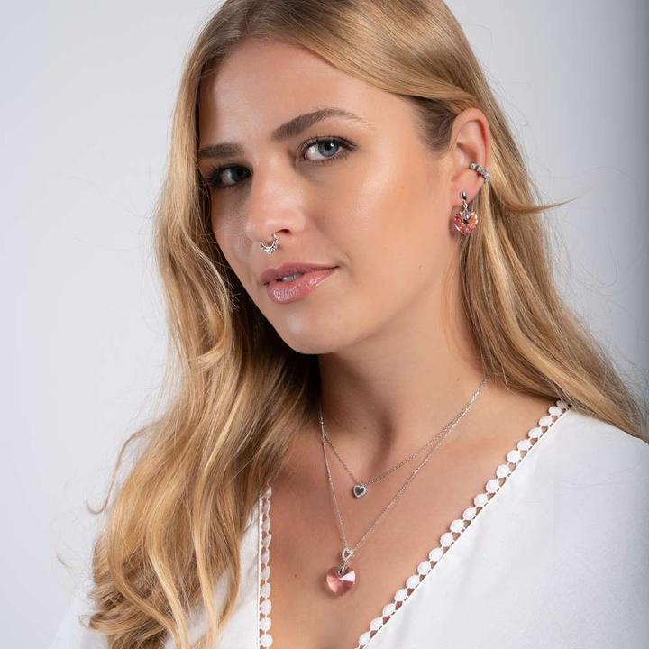 Immagine prodotto Bijouteria Pendente catena (Argento 925, Zirconia, 41 - 46 cm)