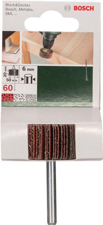 Produktbild Bosch Zubehör Lamellenschleifer für Bohrmaschinen, 50 mm (60)