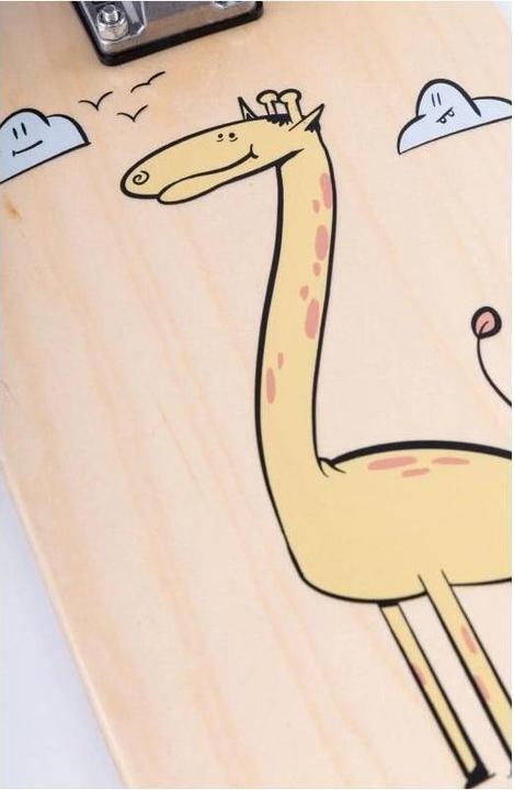 Actual product image Little Lemon Loomi Loomi Boards Corkgrip, Giraffe (24.75")