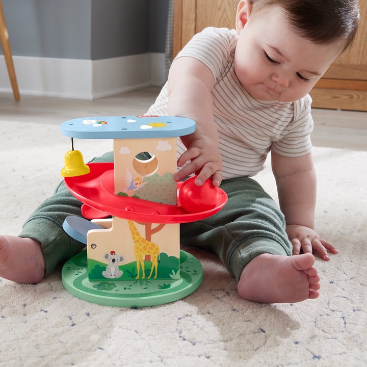 Produktbild Fisher-Price Tierwelt-Kugelbahn aus Holz