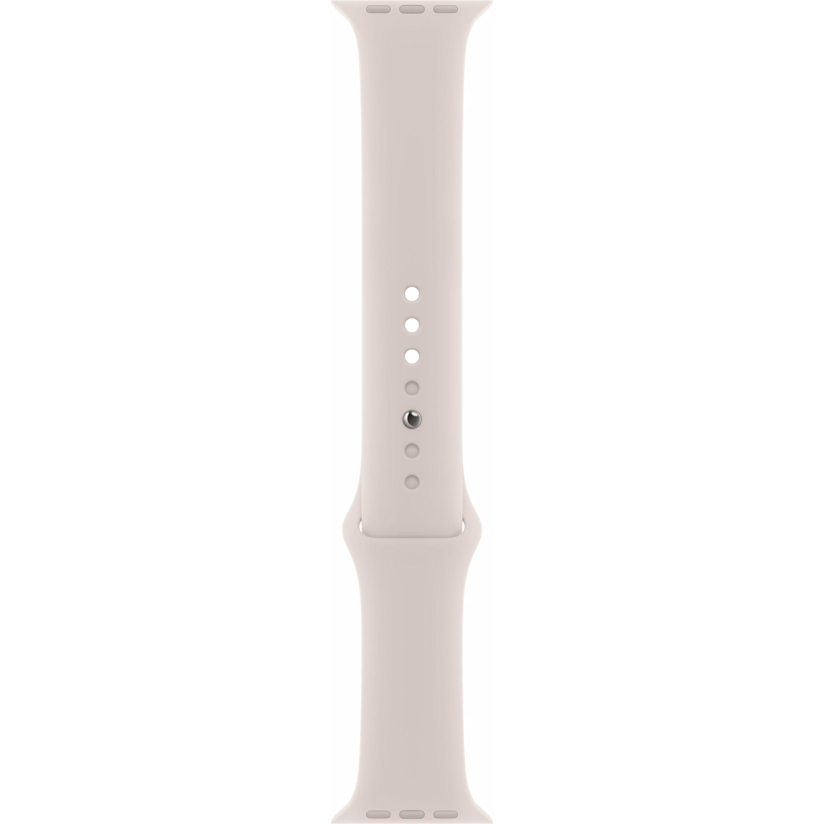 Apple Sport Band (41 mm, Fluoroelastomer), Uhrenarmband, Beige