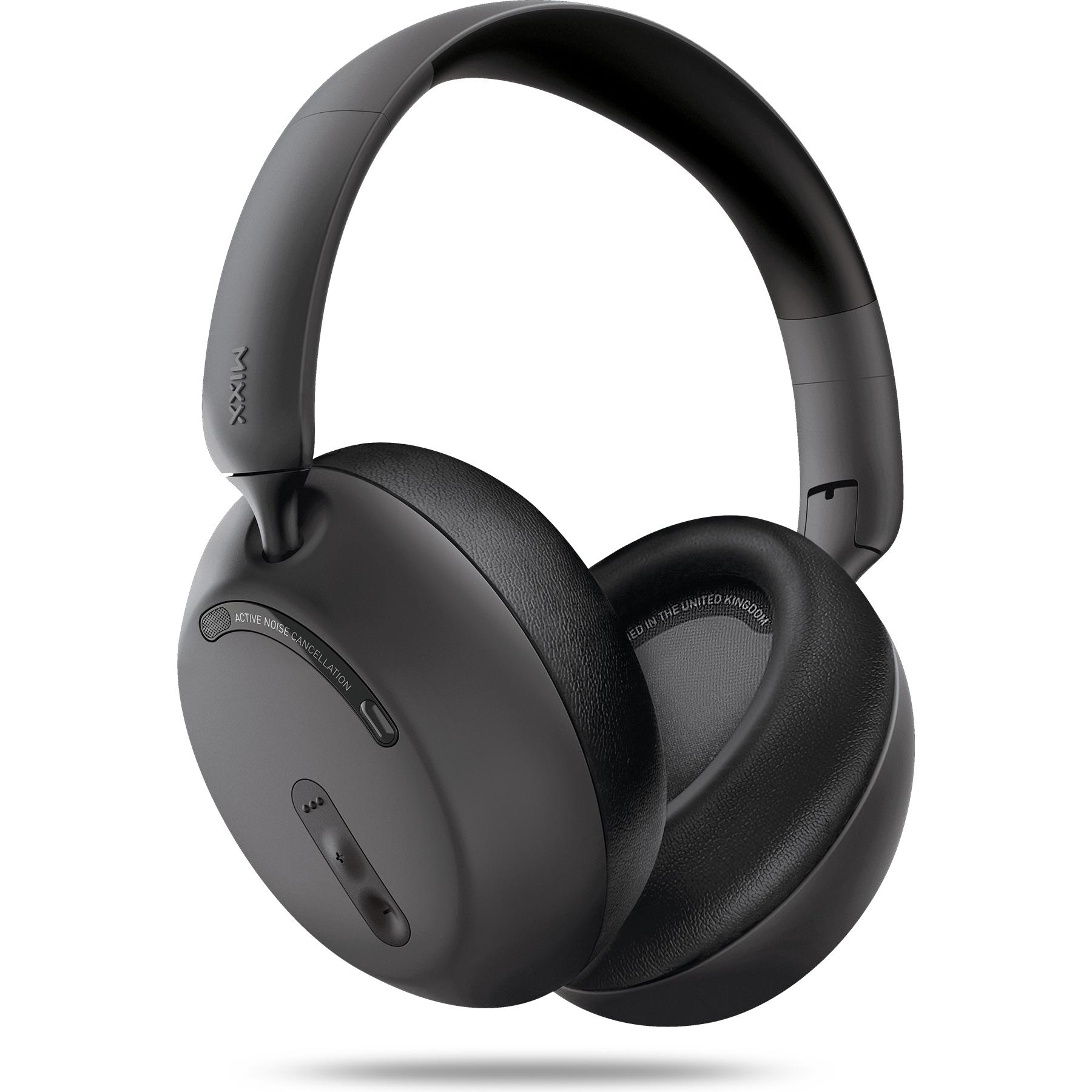 Mixx StreamQ D3 Over Ear ANC Wireless Kopfhörer (40 h, Senza fili), Cuffie, Nero