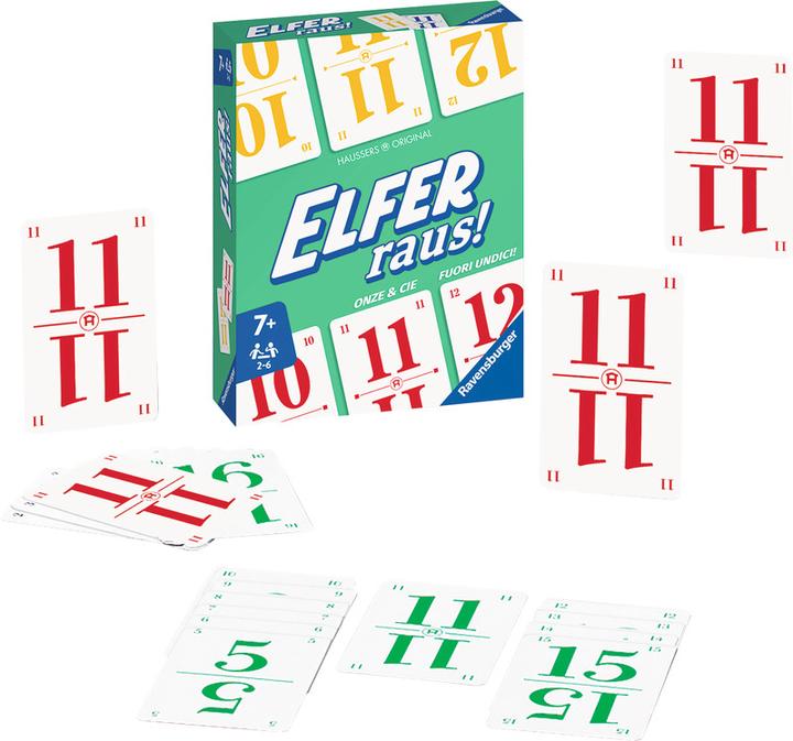 Produktbild Ravensburger Elfer raus. d/f/i (Deutsch, Französisch, Italienisch)