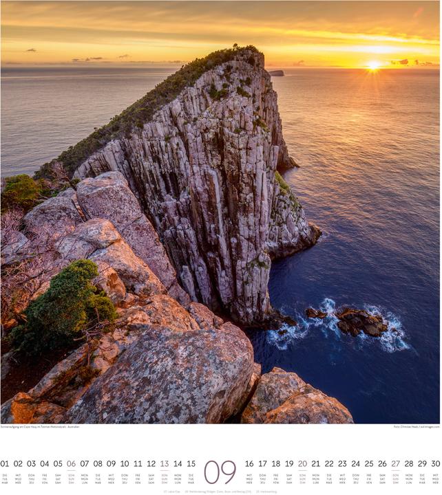 Image du produit Lichtblicke Kalender 2026 (48 x 54 cm, Couverture rigide, Allemand, Anglais, Français)