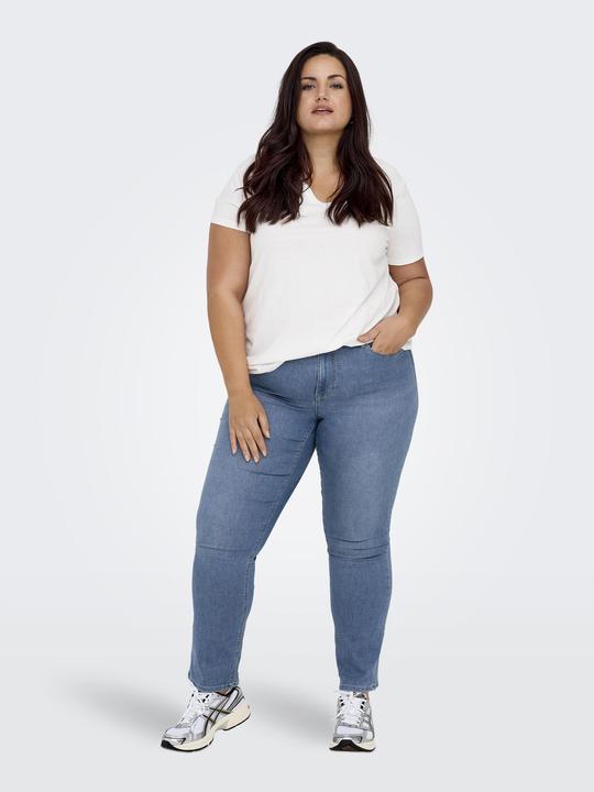 Image du produit Only Curvy CARHIRIS REG PUSH-UP Jeans coupe droite (W54/L32)