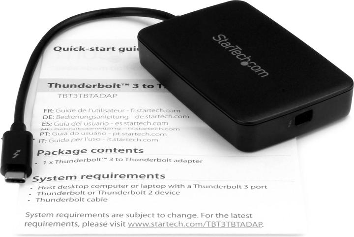 Produktbild StarTech Thunderbolt 3 zu (Thunderbolt, 28 cm)
